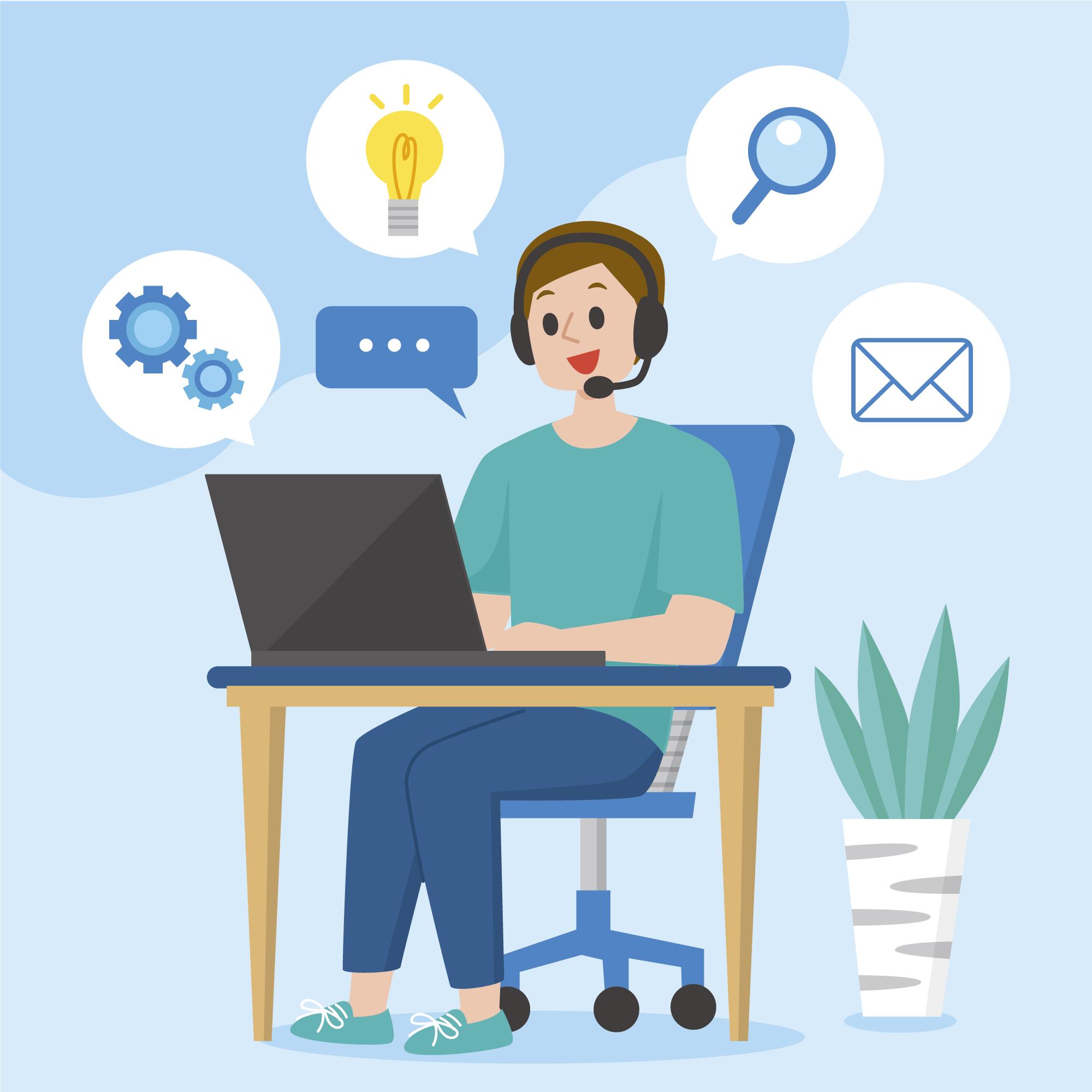 Contact Illustration